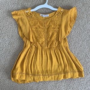 Yellow Jolt blouse